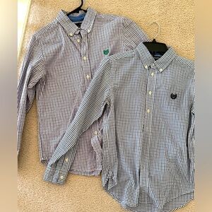 2 Boys Chaps button down shirt, Large(14-16)